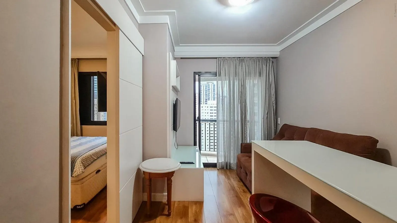 상파울루 Flat Estamplaza Ibirapuera 아파트 브라질